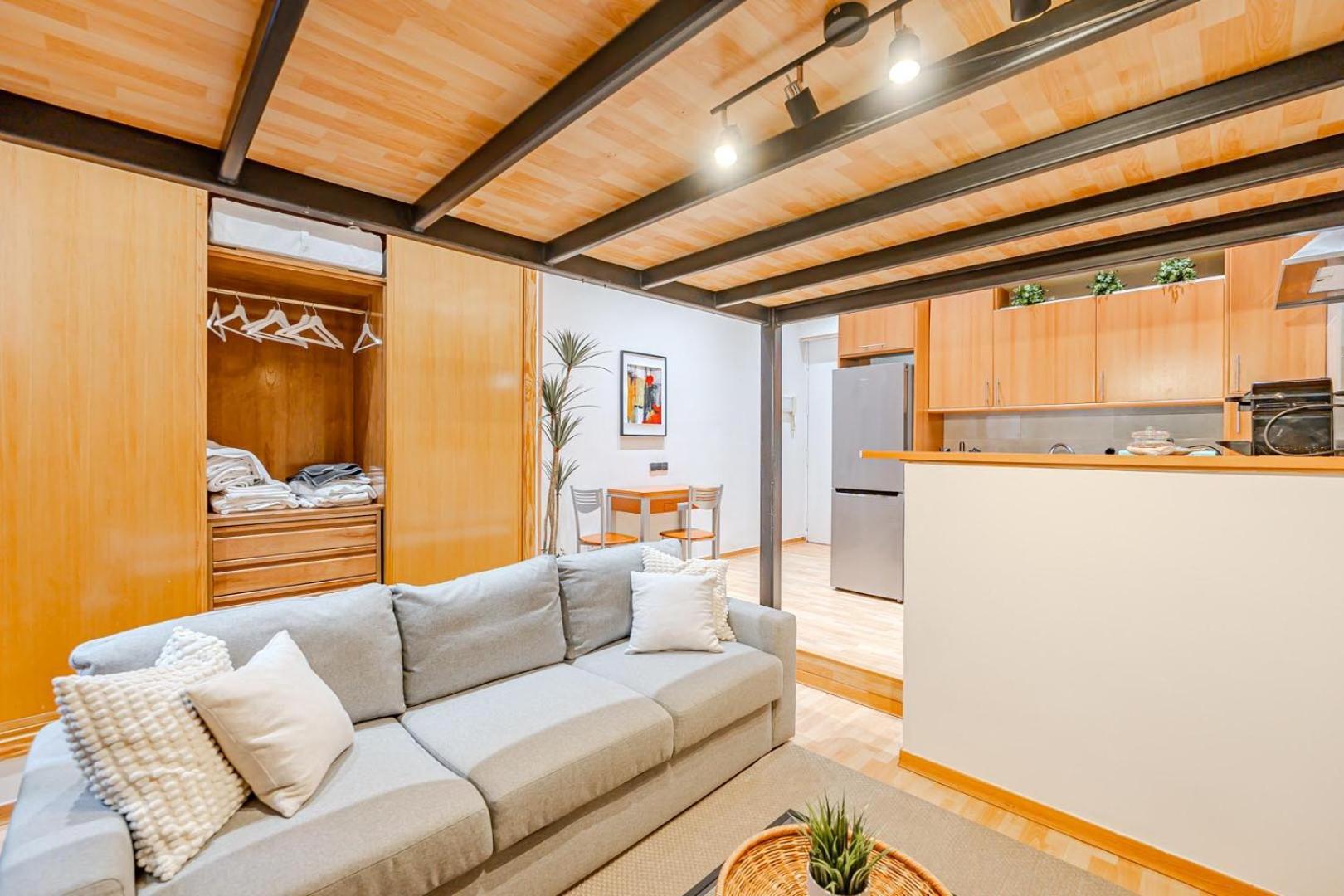 Increible Loft A 5 Min Del Retiro & Wizink Apartment Madrid Exterior photo